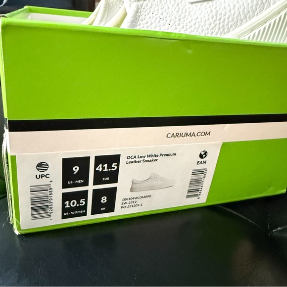 Cariuma | OCA Low White Premium Leather Sneaker - Picture 7 of 8